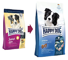 Happy Dog Junior Fit & Vital (Птица)